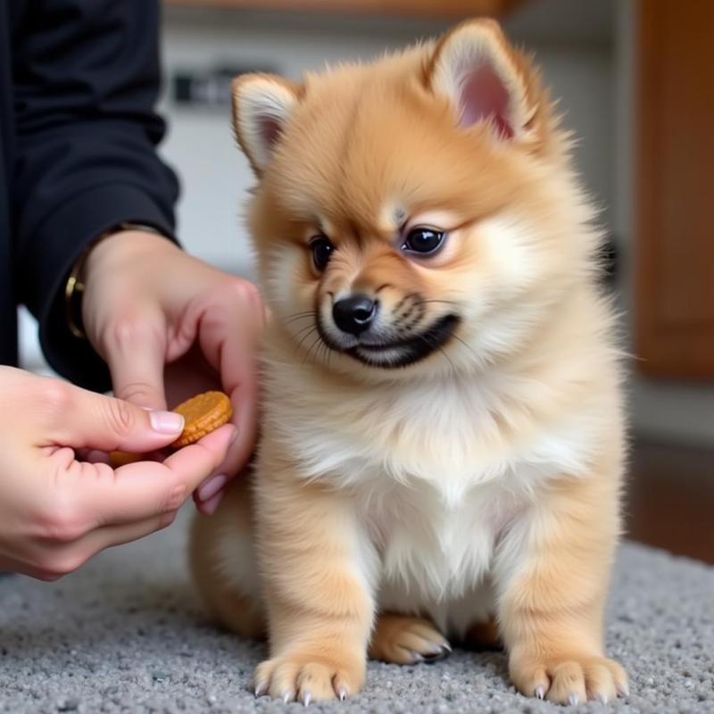 Training a Pomeranian Puppy