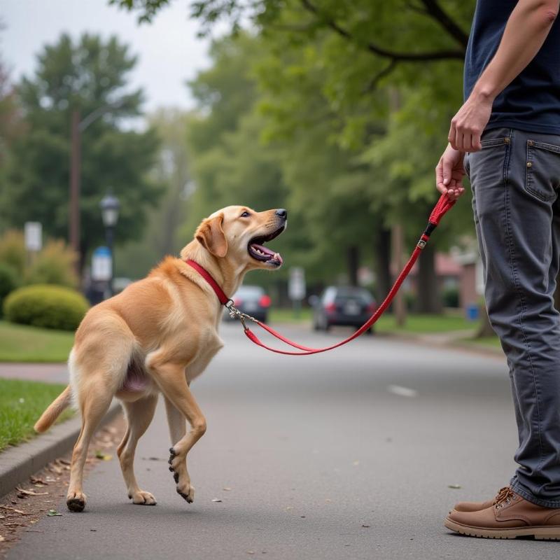 Guide to Training a Reactive Dog When Walking