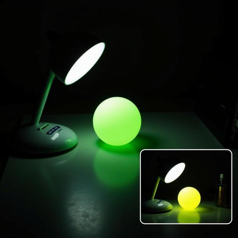 Activating a Glow in the Dark Dog Ball