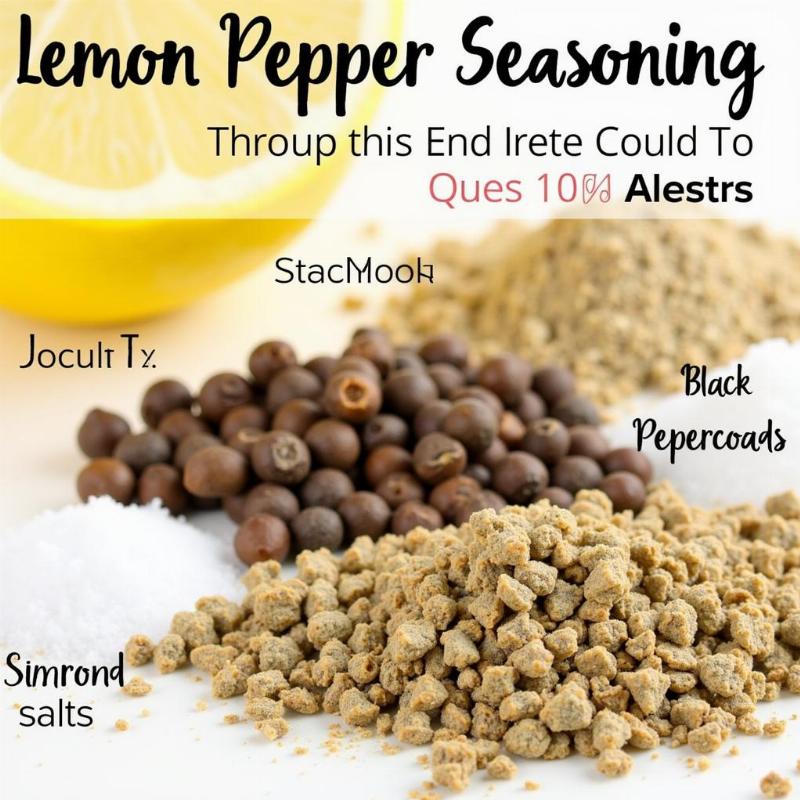 Lemon and Pepper Ingredients Dangerous for Dogs