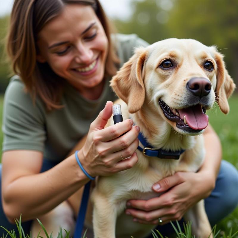 Lost Dog Found with GPS Tracker