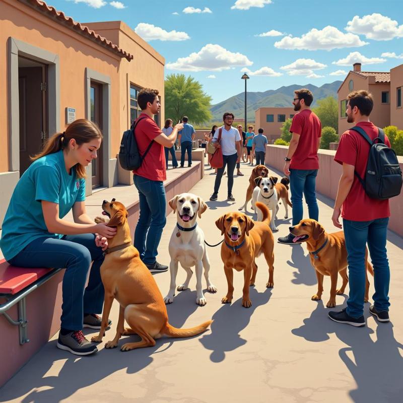 Low-Cost Dog Vaccination Clinic in Tucson