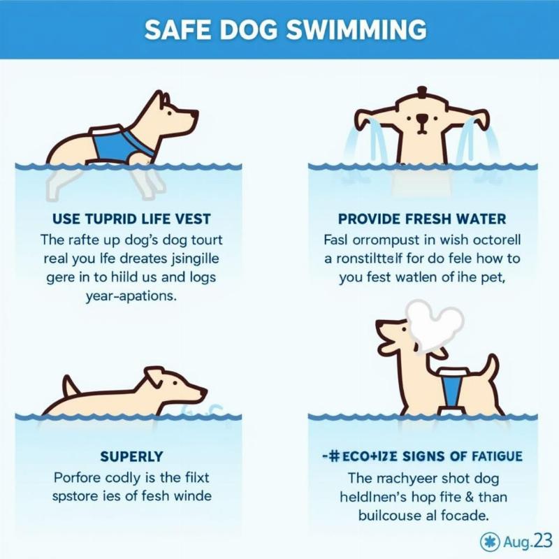 Safe Dog Swimming Tips