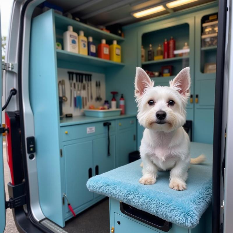 Prioritizing Safety and Cleanliness in Mobile Dog Grooming