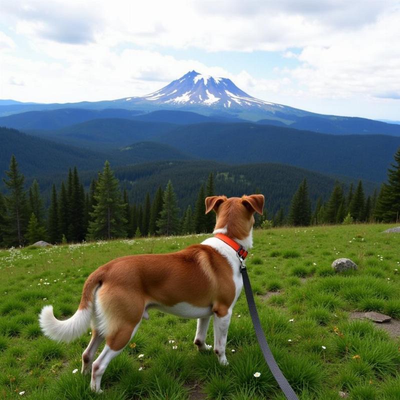 Mt Rainier Dog Friendly Hikes: Rampart Ridge Trail