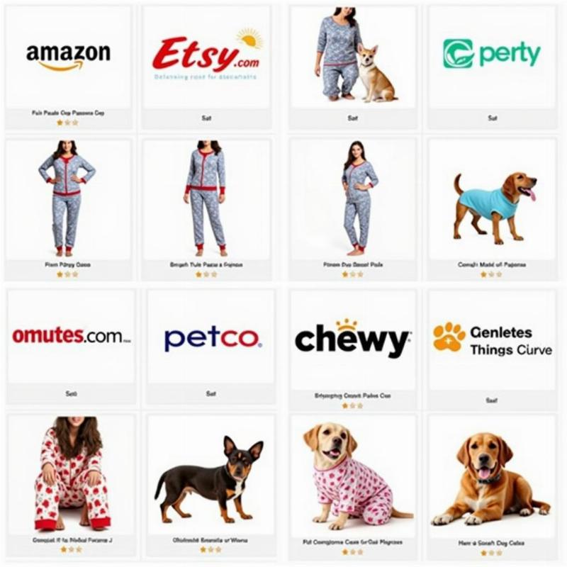 Where to Buy Mom and Dog Matching Pajamas