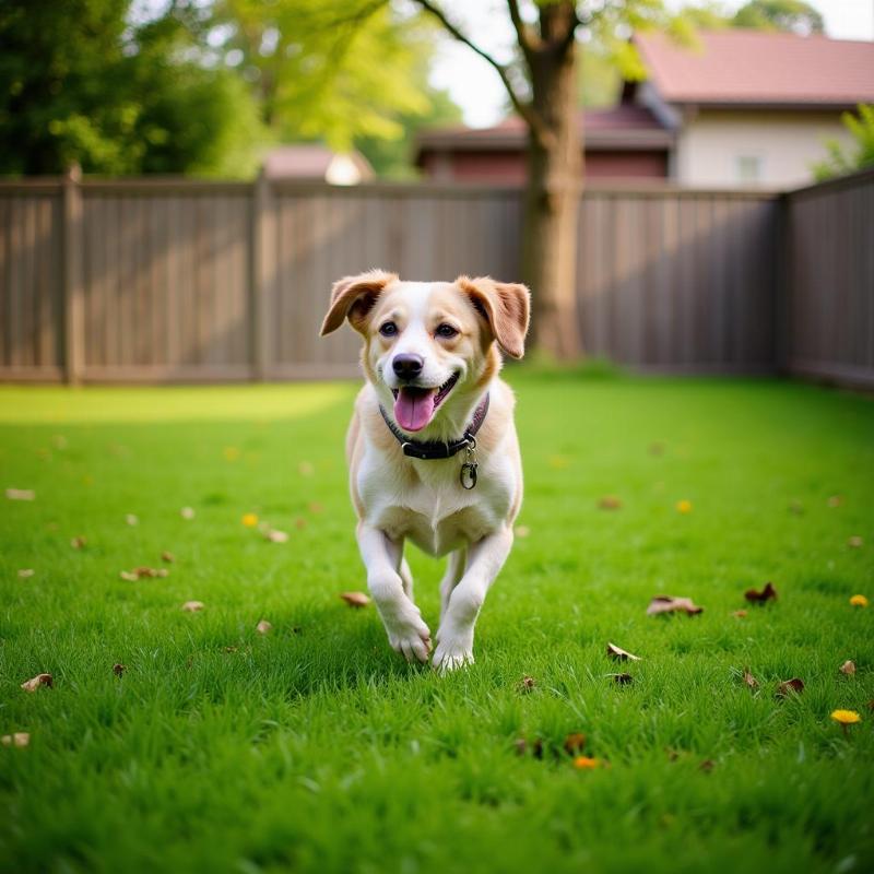 Natural Grass Dog Run