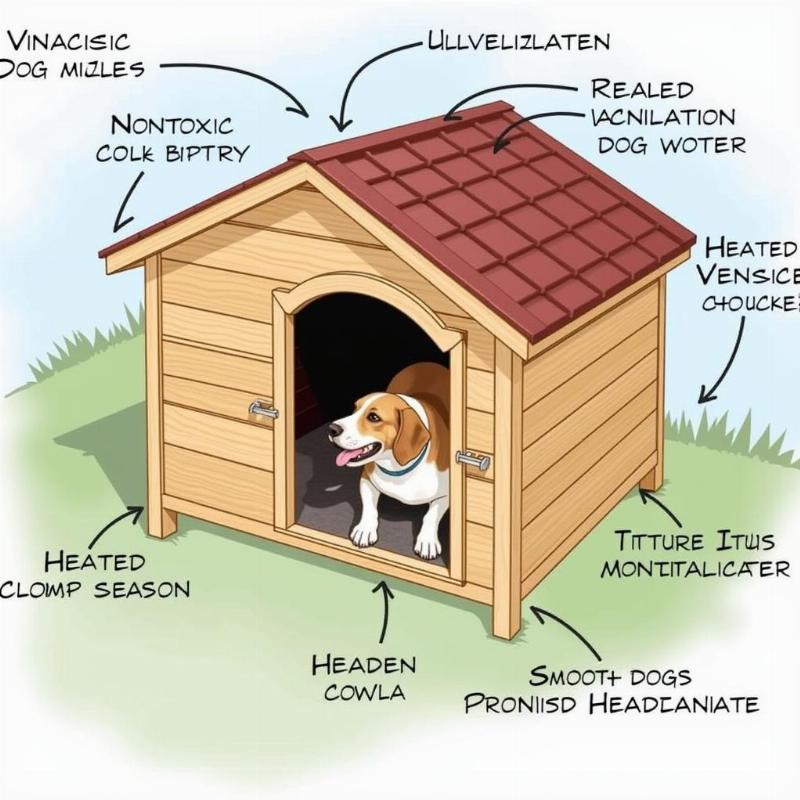 Safe Heated and Cooled Dog Houses