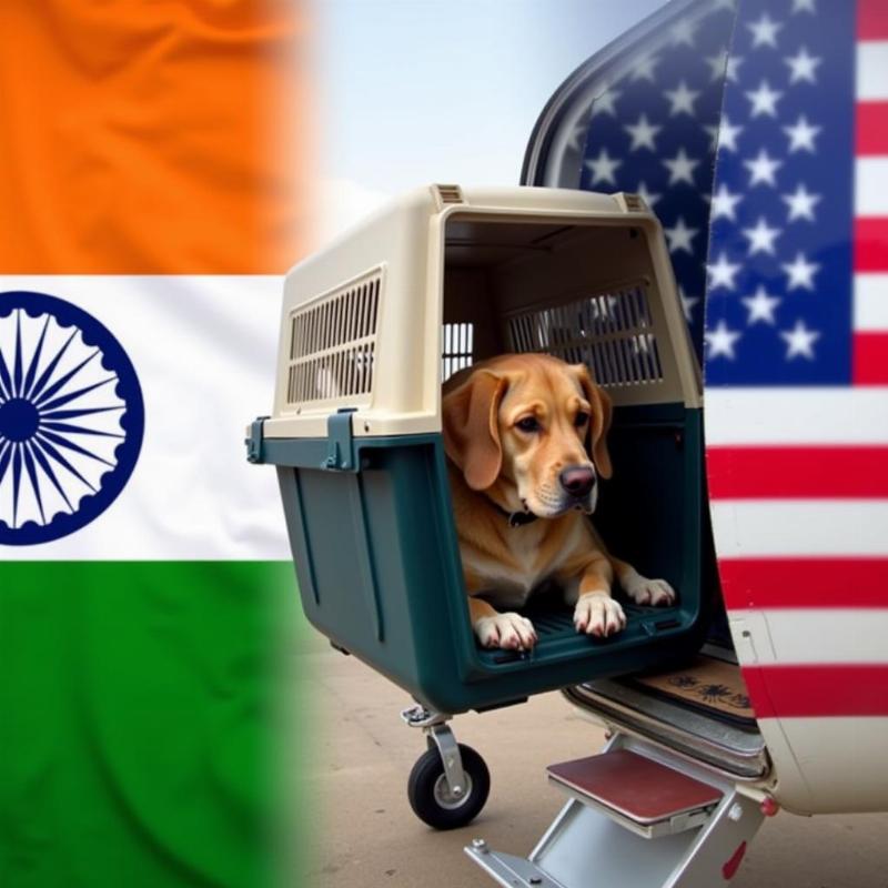 Importing a dog from India to the US