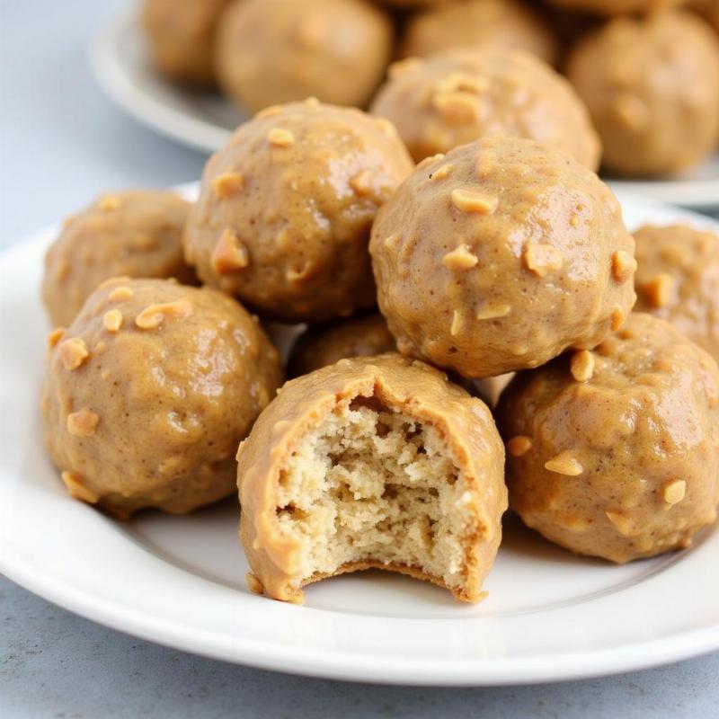 Dog-Friendly Peanut Butter and Oat Balls