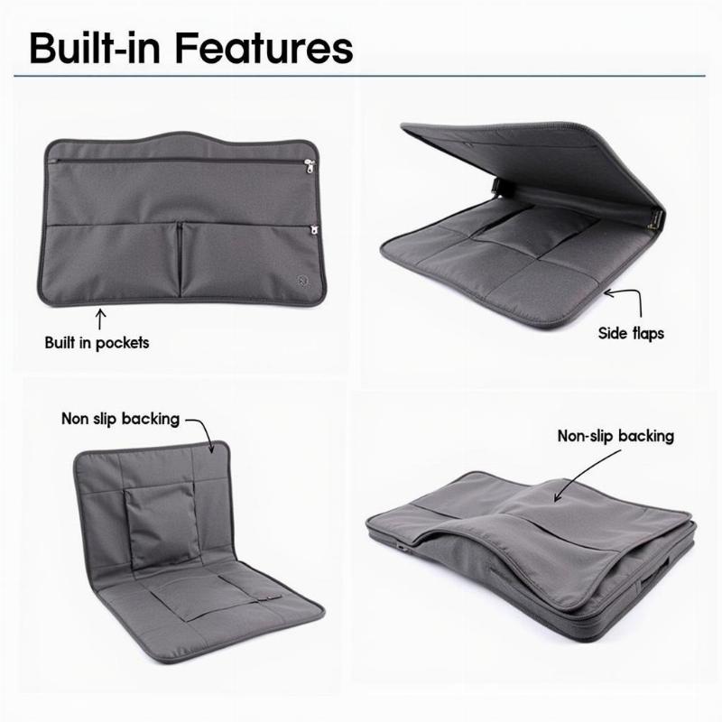 Additional features of dog rear seat covers for trucks