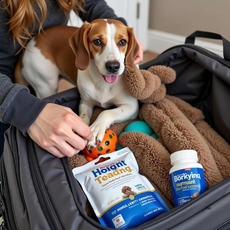 Preparing a Dog for Boarding in Severna Park