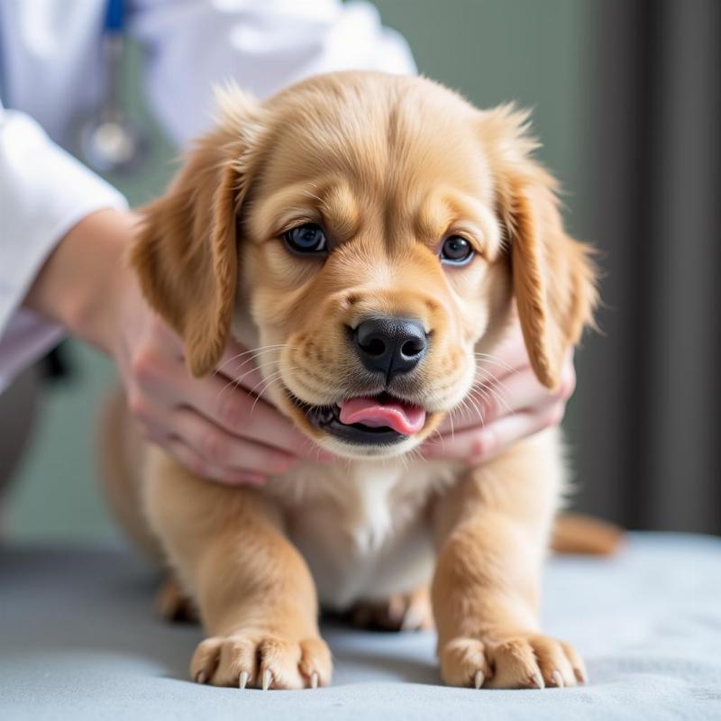 Puppy with a Sensitive Stomach