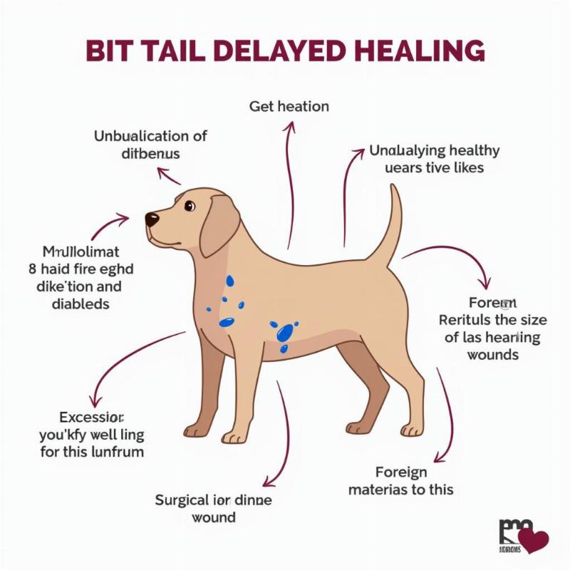 Reasons Dog Tail Amputation Not Healing