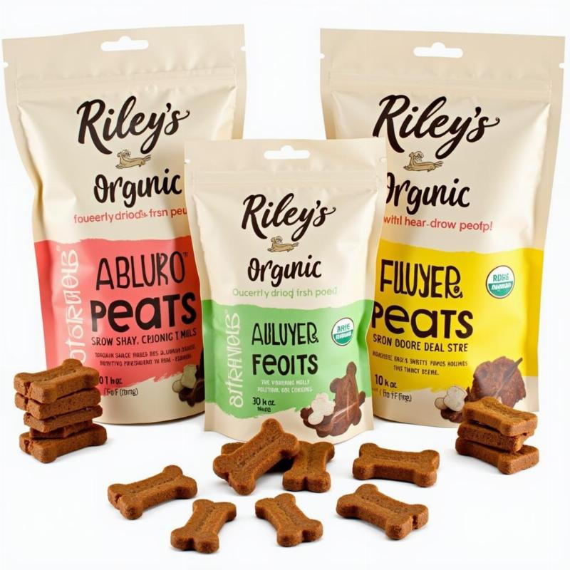 Riley's Organic Dog Treats Variety