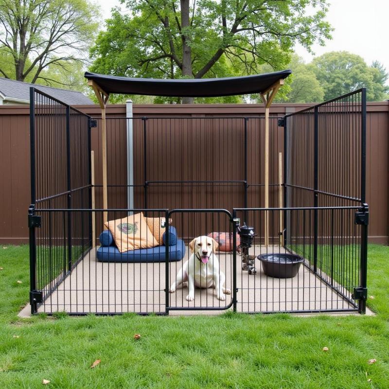 Preparing a Safe Dog Tie-Out Area