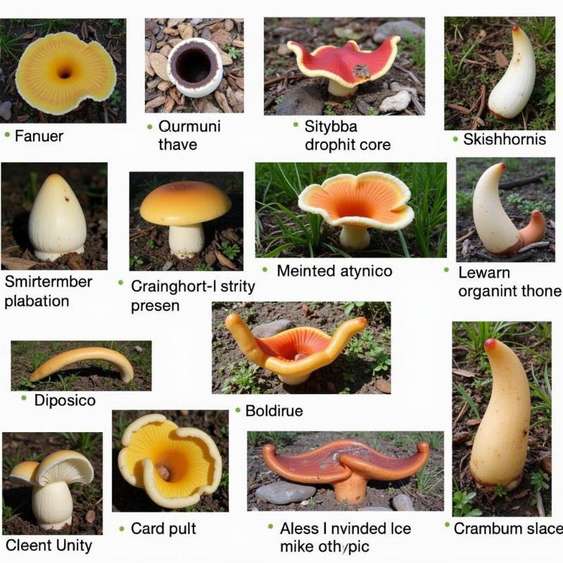 Identifying stinkhorn fungus