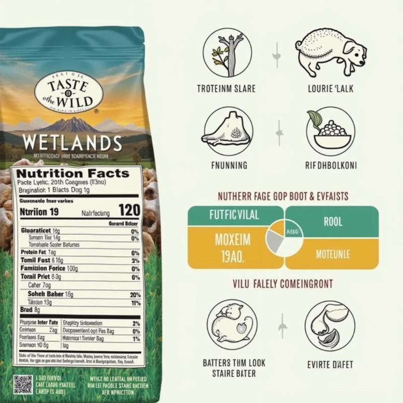 Taste of the Wild Wetlands Nutritional Chart