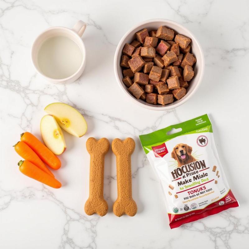 Healthy dog treats replacing bologna