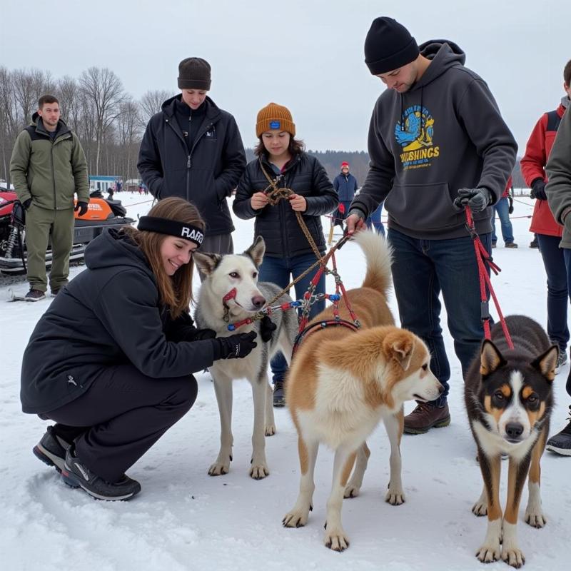 Sled Dog Experience at Musher's Summer Camp