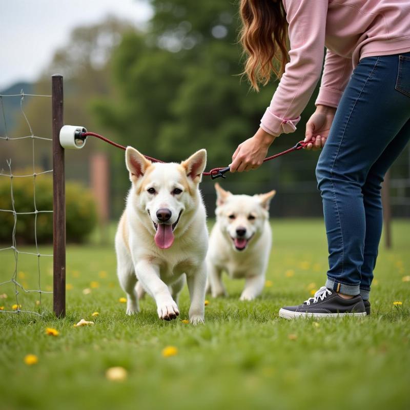 Training a Dog with an Electric Fence