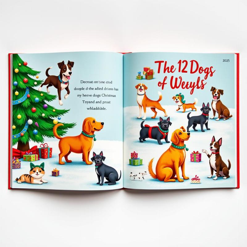 Children's Book: The 12 Dogs of Christmas