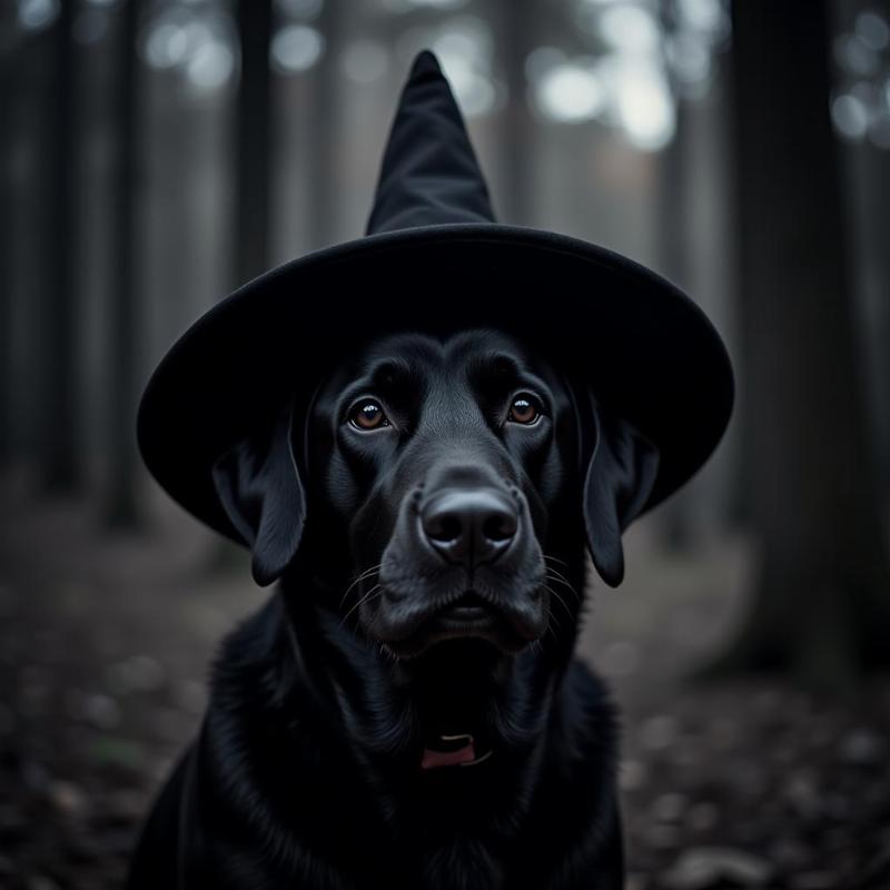 Witchy Inspired Halloween Dog Names for Female Dogs