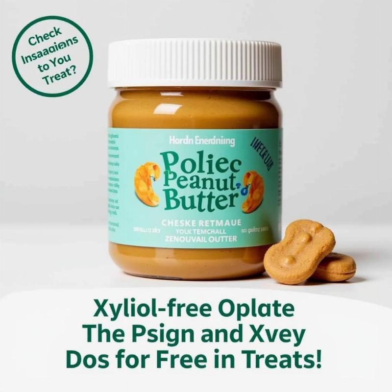 Xylitol-Free Peanut Butter for Dogs