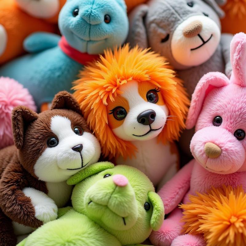 Zany Bunch Plush Toys