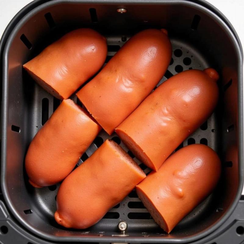 Air Fryer Hot Dogs for Dogs