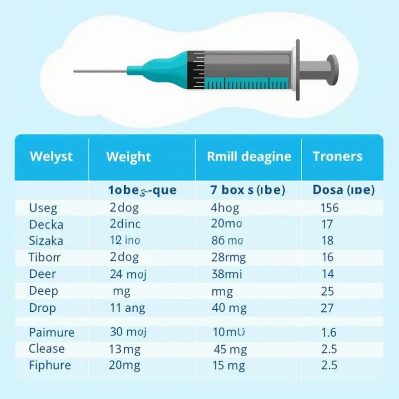 Amantadine Dosage Chart for Dogs