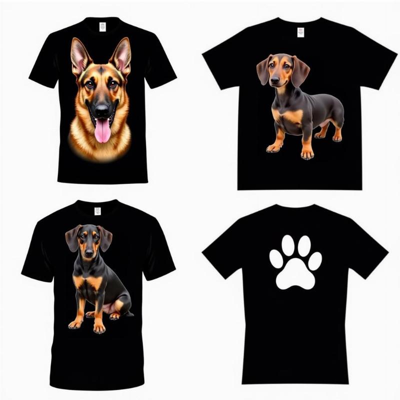 Black Dog Tee Shirt Styles