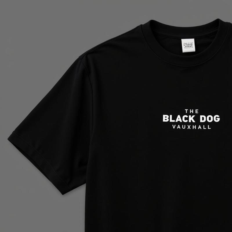 Áo thun Black Dog Vauxhall Merchandise