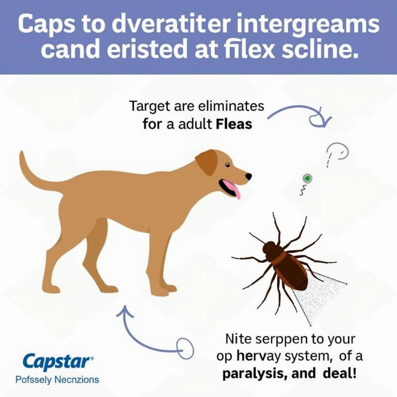 Capstar Mechanism of Action