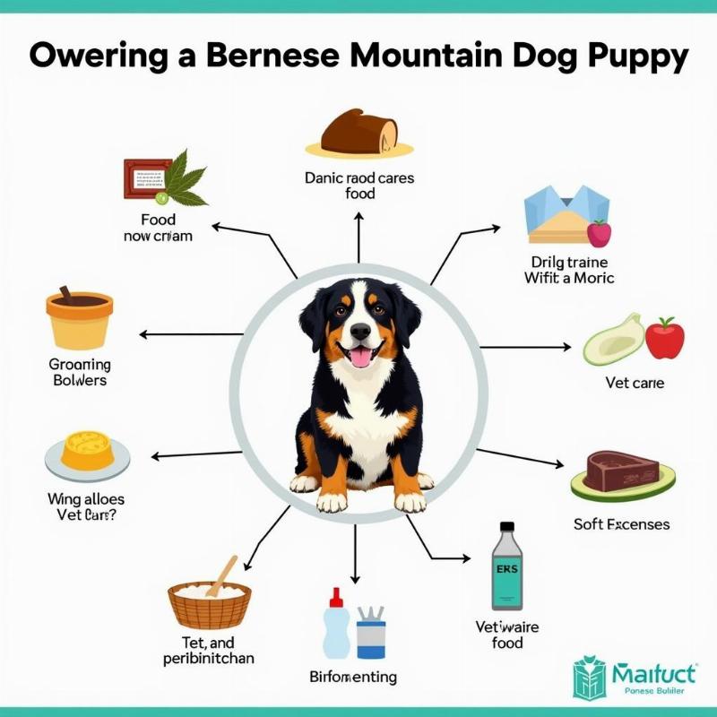 The Cost of a Bernese Mountain Dog Puppy in Ohio