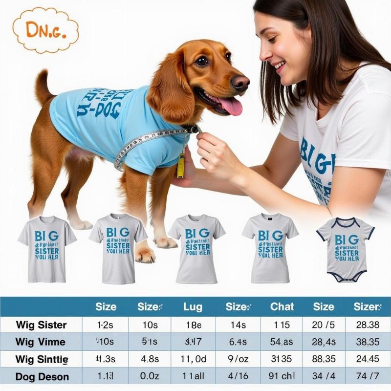 Choosing the Right T-Shirt for Your Big Sister Dog