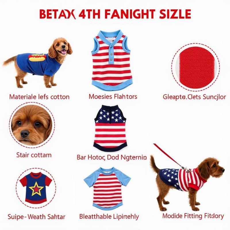 Choosing the Right 4th of July Hot Dog Shirt for Your Pup