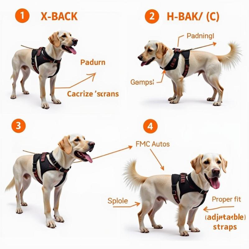 Choosing the right dog pulling harness for your dog