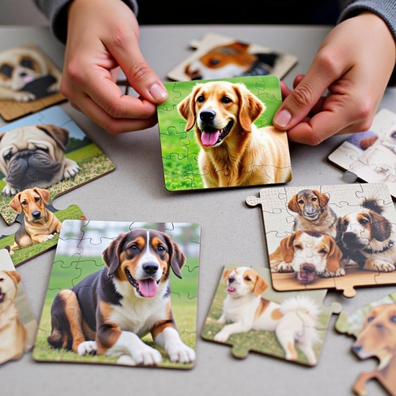 Choosing the right dog puzzle