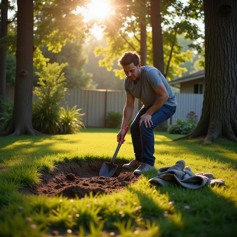 Choosing a Burial Spot for Your Pet