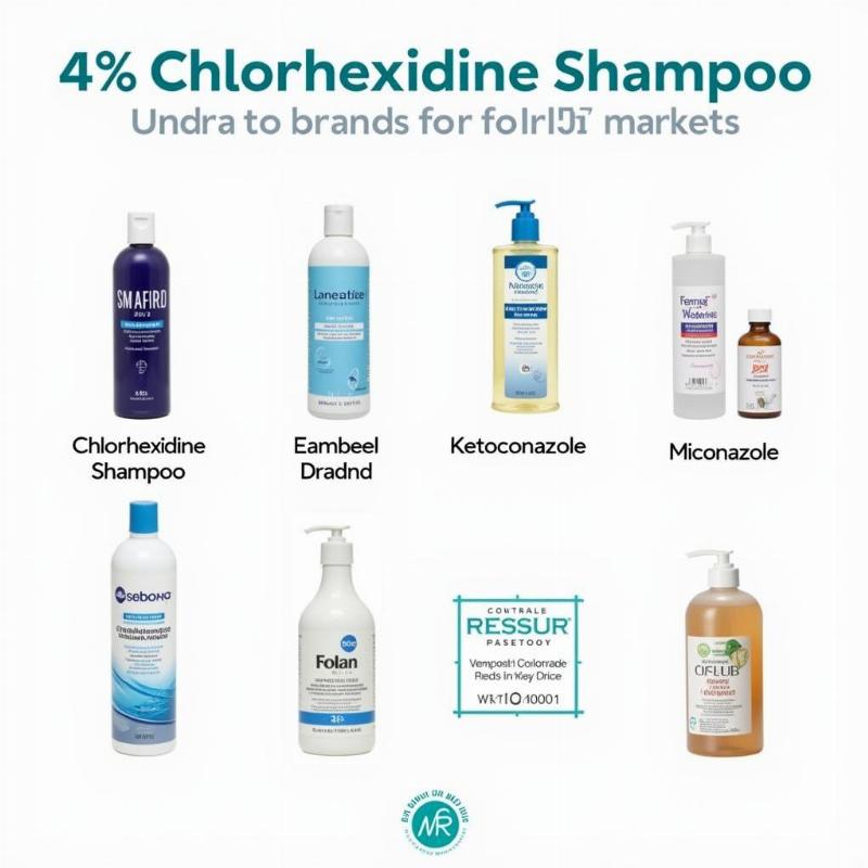 Different Types of Chlorhexidine Shampoos