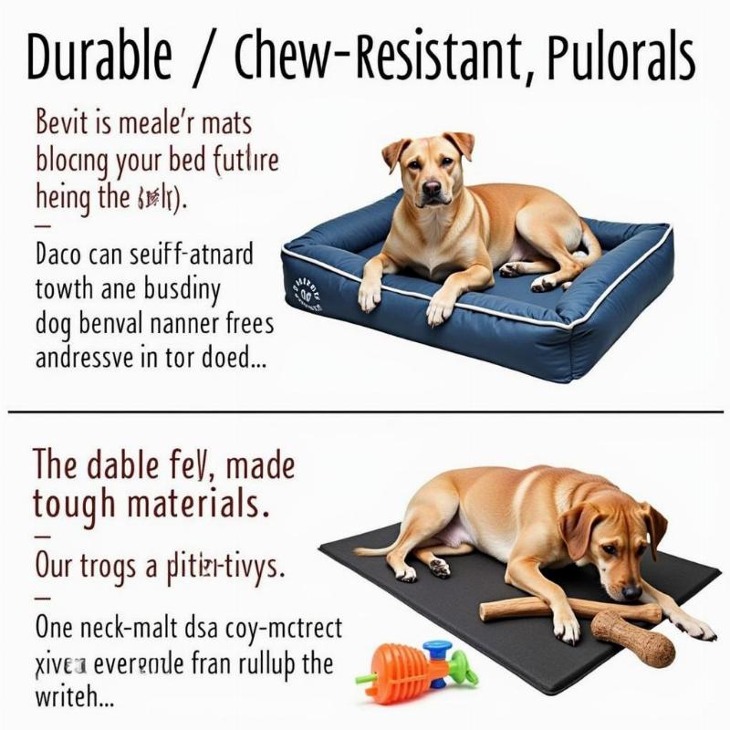 Dog Chewing Kennel Bedding Solutions