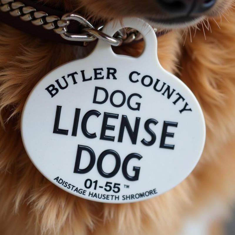 Butler County Dog License