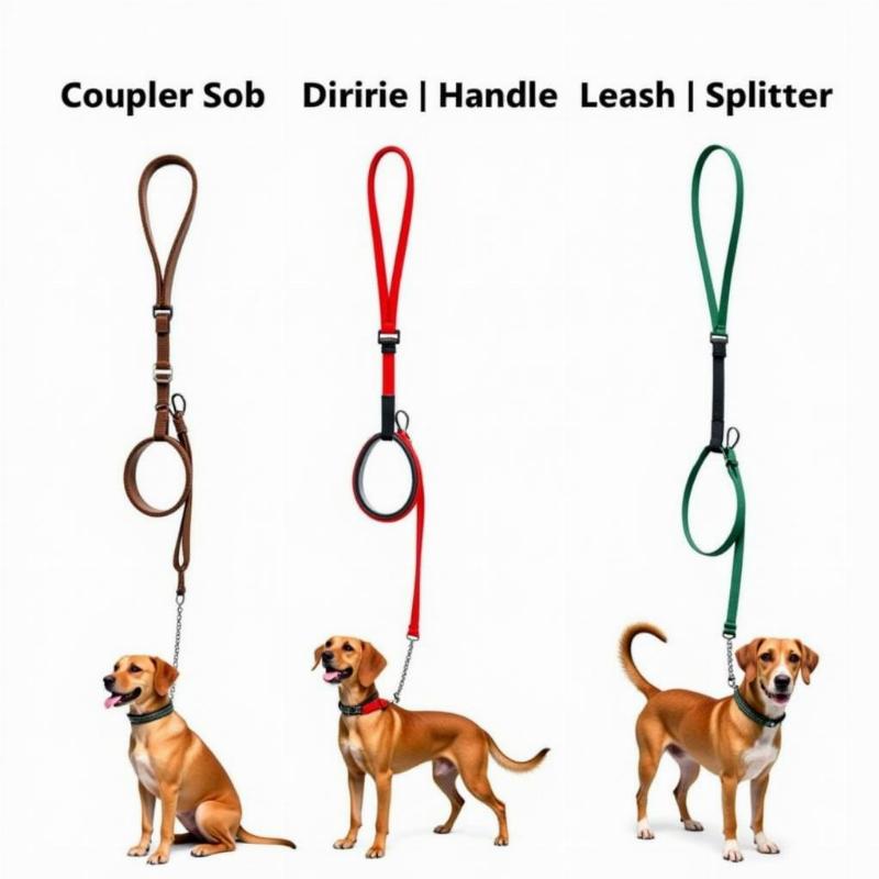 Types of Double Dog Leashes