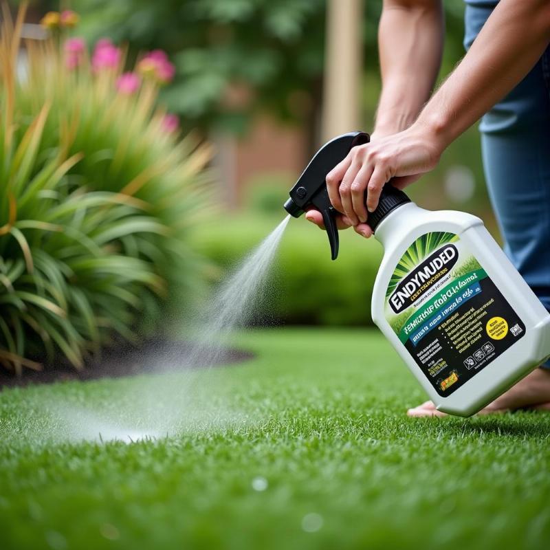 Enzymatic Cleaner for Synthetic Grass