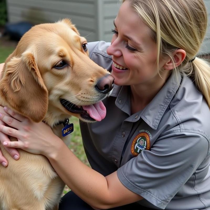 Reunited Dog and Owner Thanks to Huron County Dog License