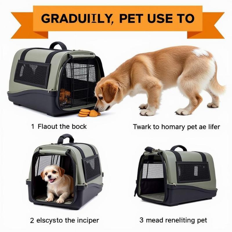 Introducing a Dog to a Front Pet Carrier