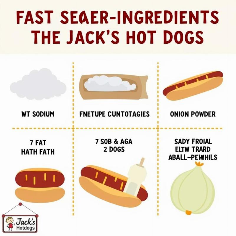 Jack's Hot Dogs Ingredients