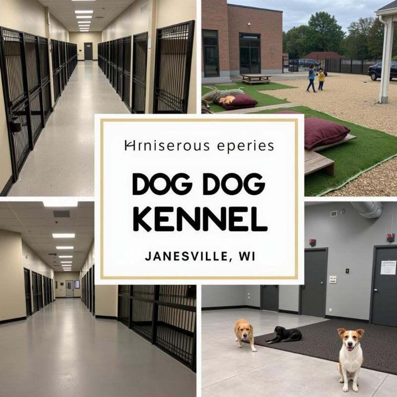 Modern Dog Kennel Facility in Janesville, WI