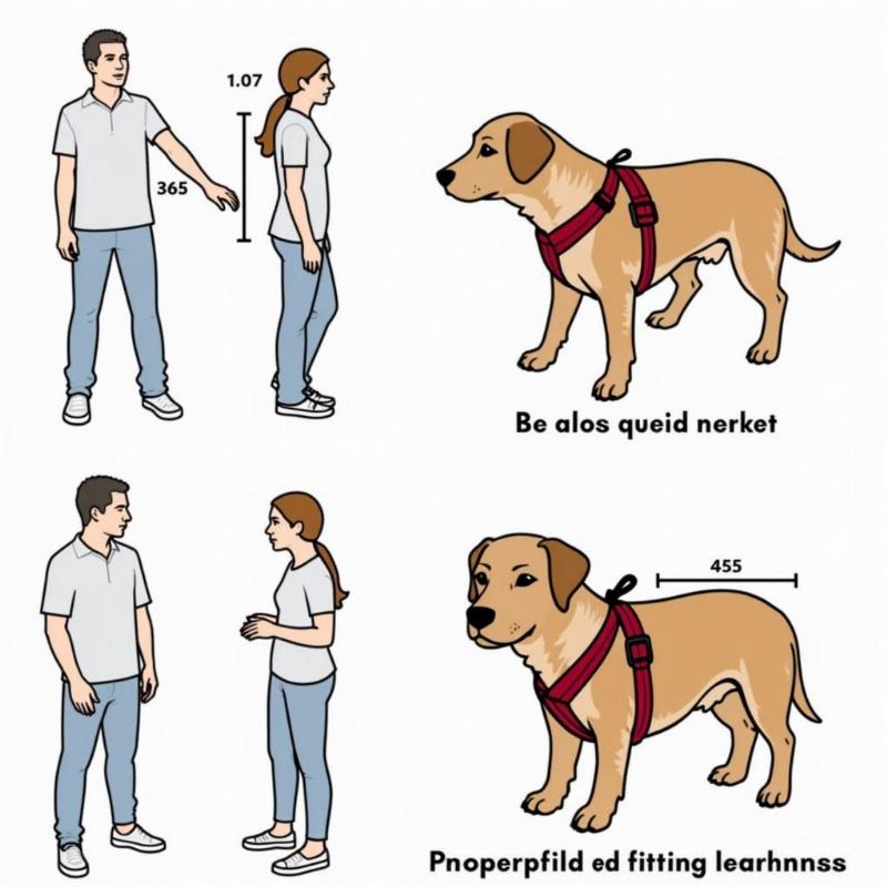 Sizing and fit of the harness for small dogs